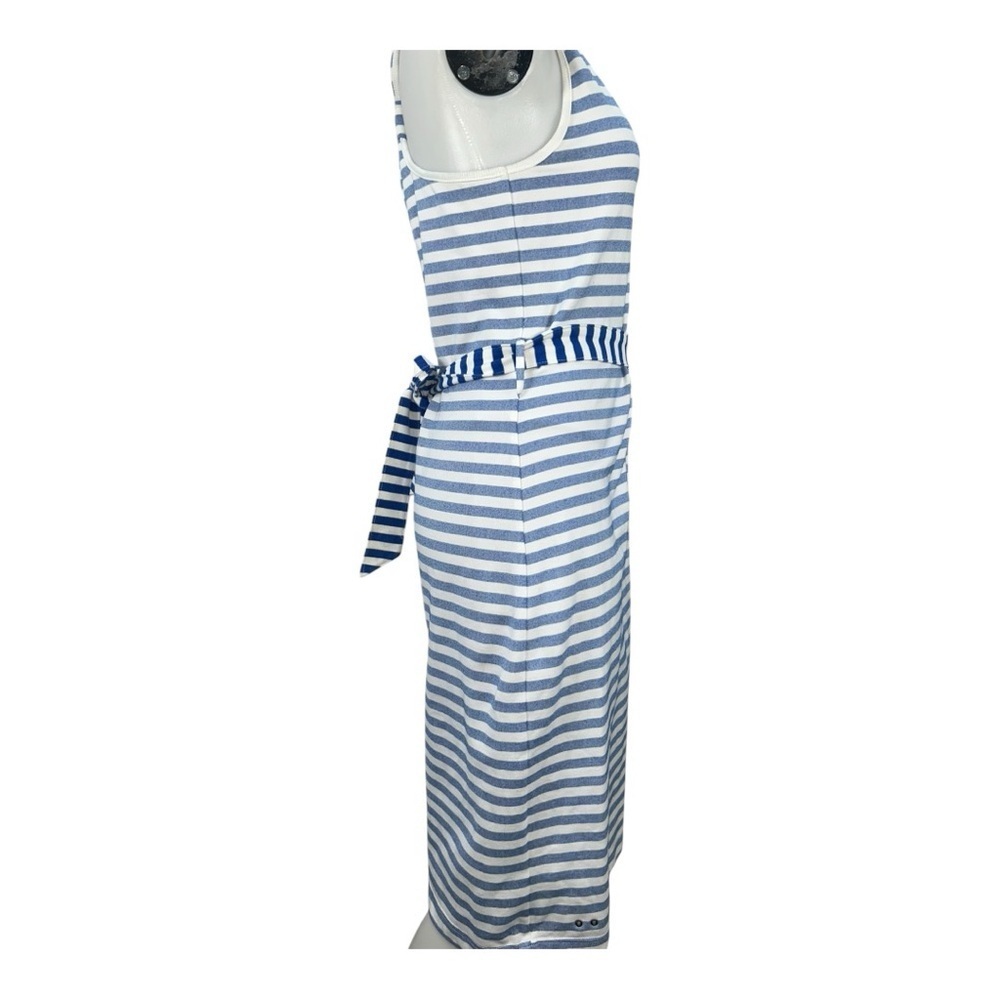 Converse One Star Sleeveless Dress M Blue, White Striped - Picture 2 of 11
